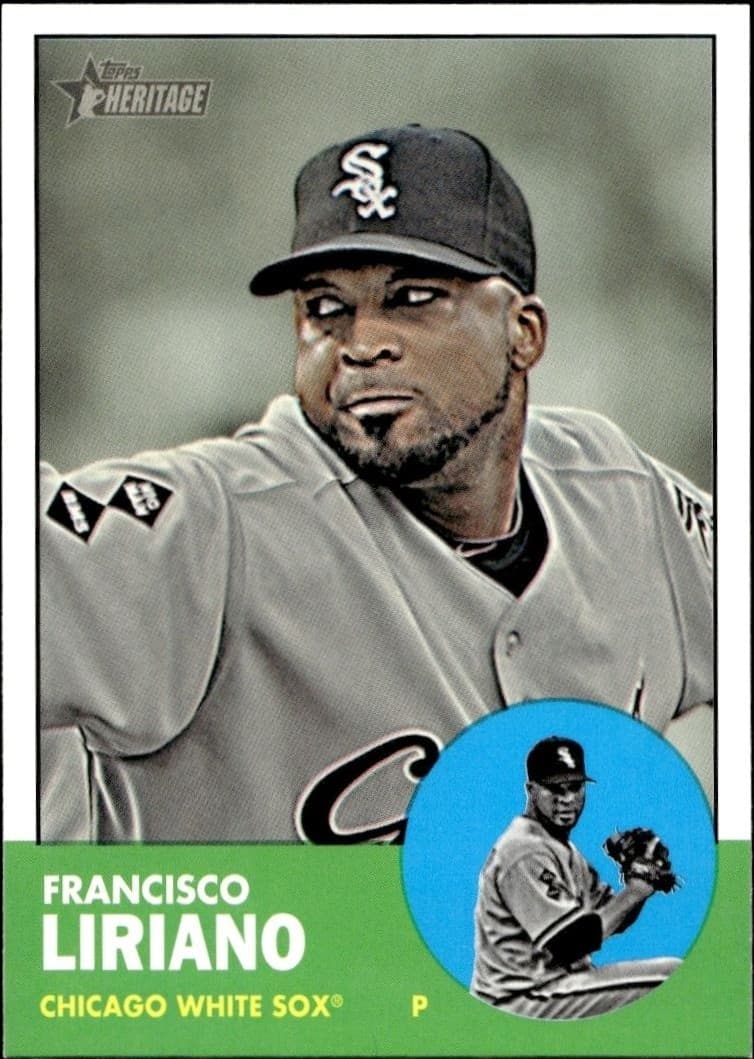 2012 Topps Heritage High Number Francisco Liriano #H635 trading card