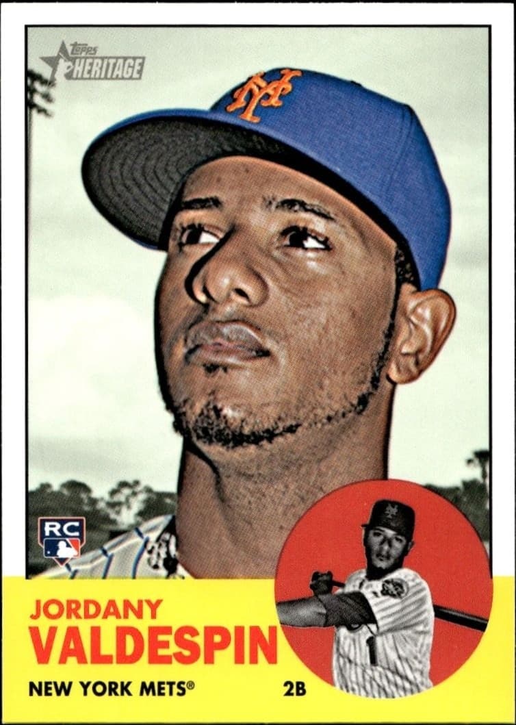 2012 Topps Heritage High Number Jordany Valdespin #H641 trading card