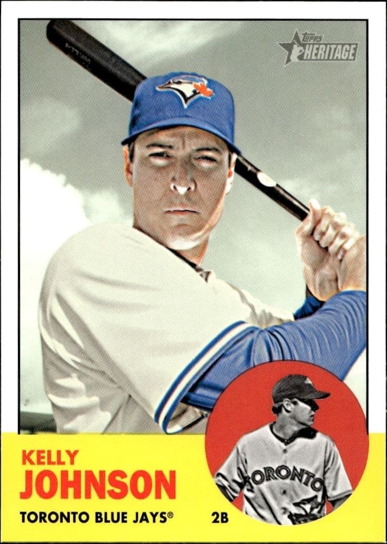 2012 Topps Heritage High Number Kelly Johnson #H663 trading card