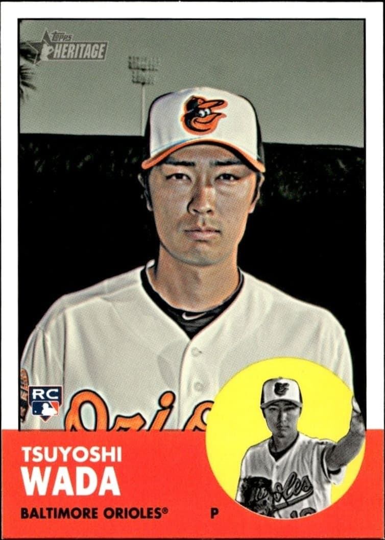 2012 Topps Heritage High Number Tsuyoshi Wada #H577 trading card