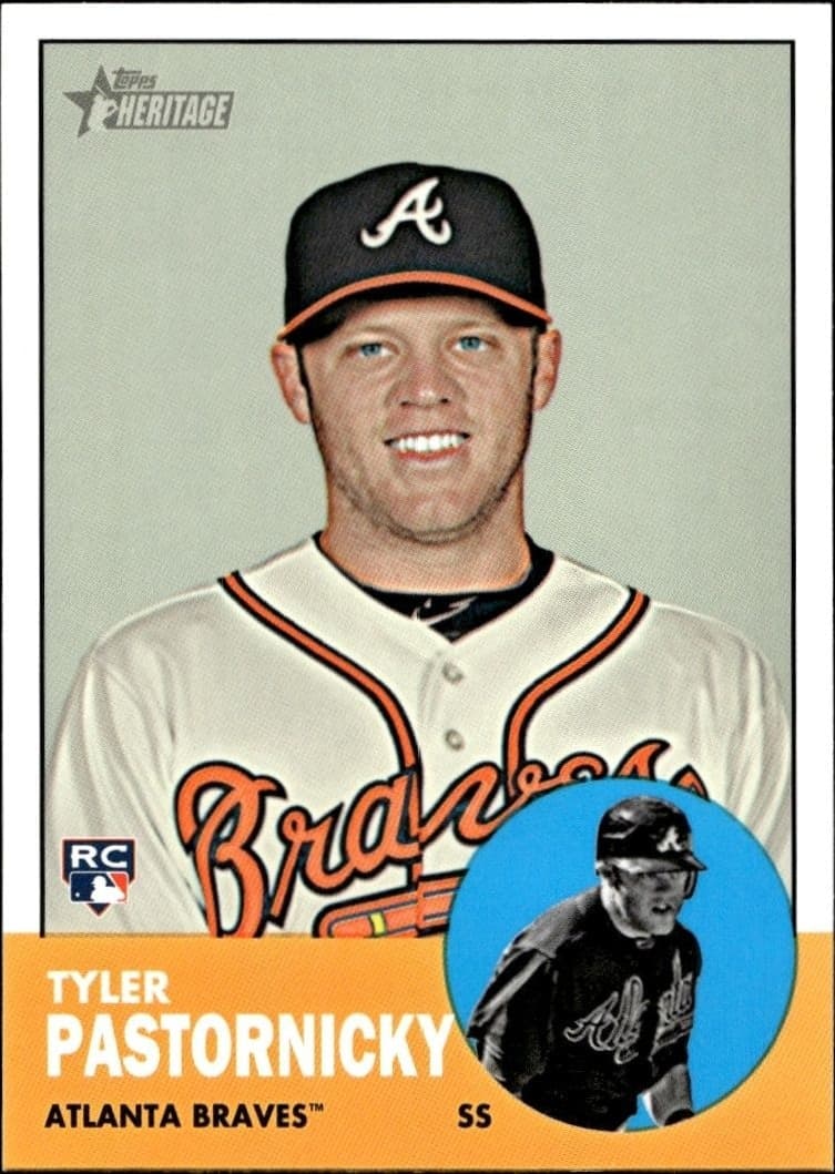 2012 Topps Heritage High Number Tyler Pastornicky #H612 trading card