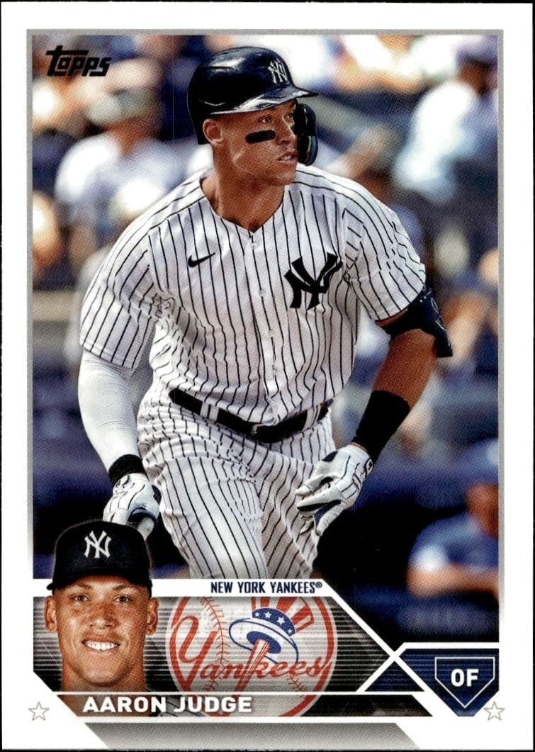 2023 Topps Series 1 Aaron Judge #62 trading card