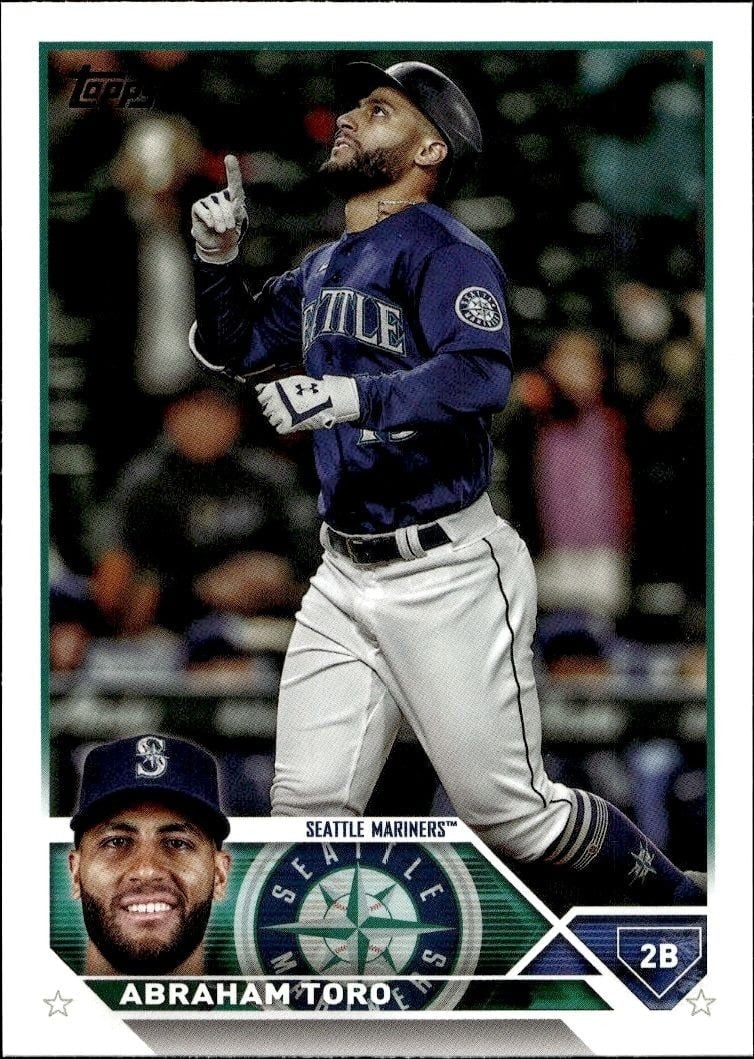 Abraham Toro 2023 Topps #297 Baseball Trading Card - Front 2023 Topps Abraham Toro #297 baseball trading card front