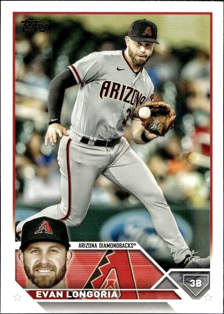 2023 topps Evan Longoria
