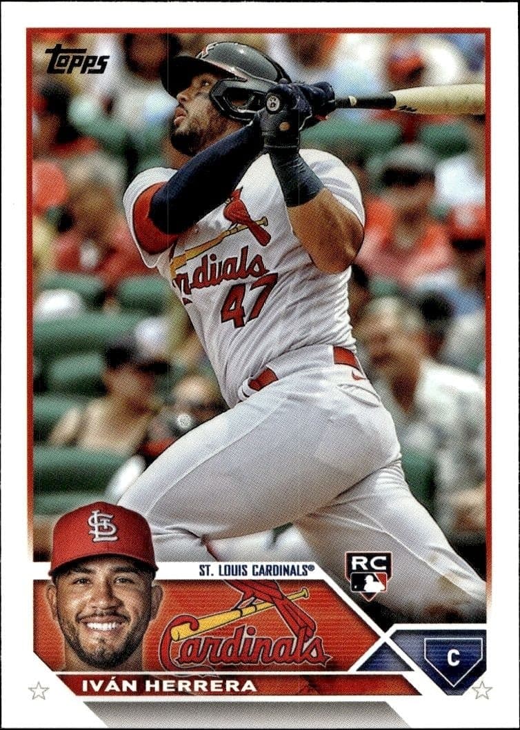 2023 Topps Series 1 Ivan Herrera #58 trading card