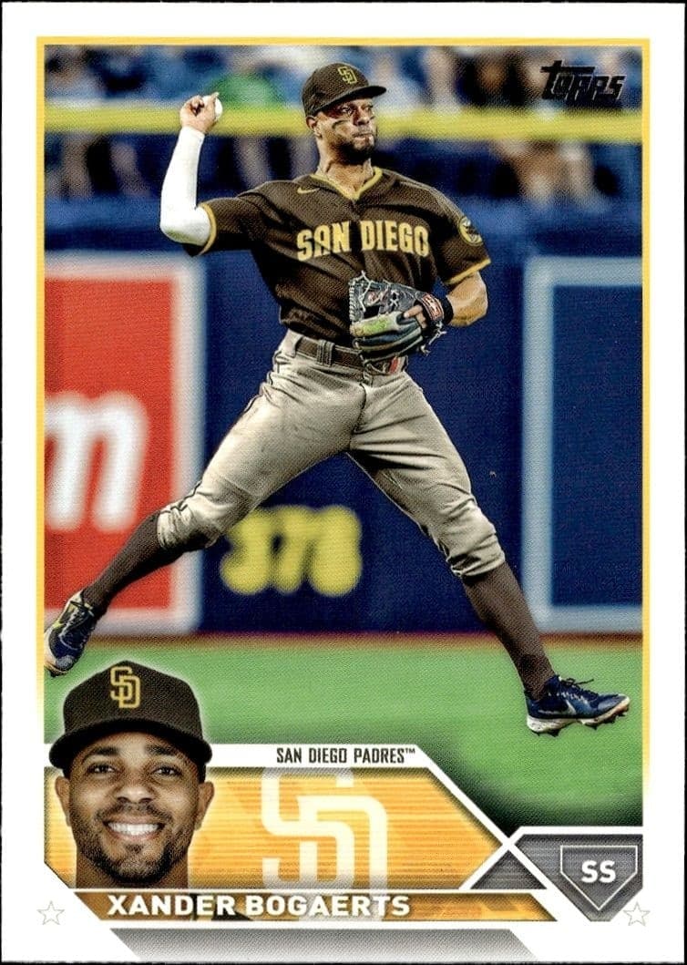 2023 Topps Series 1 Xander Bogaerts #125 trading card