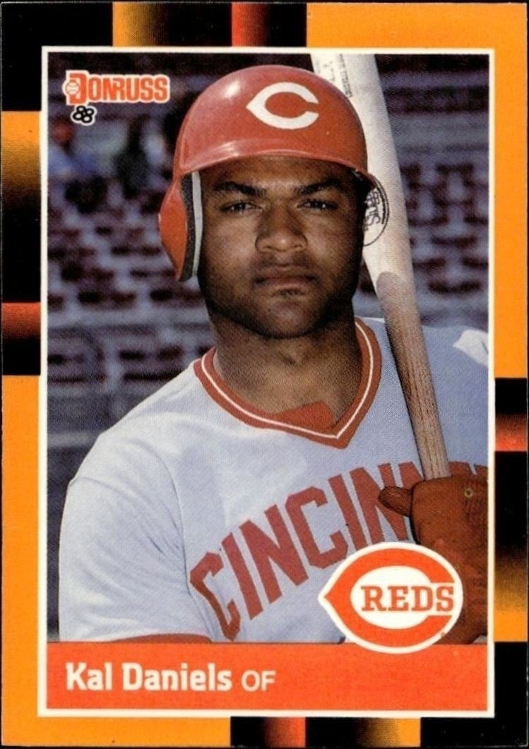 Kal Daniels 1988 Donruss Baseball's Best #6 Baseball Trading Card - Front 1988 Donruss Baseball's Best Kal Daniels #6 baseball trading card front
