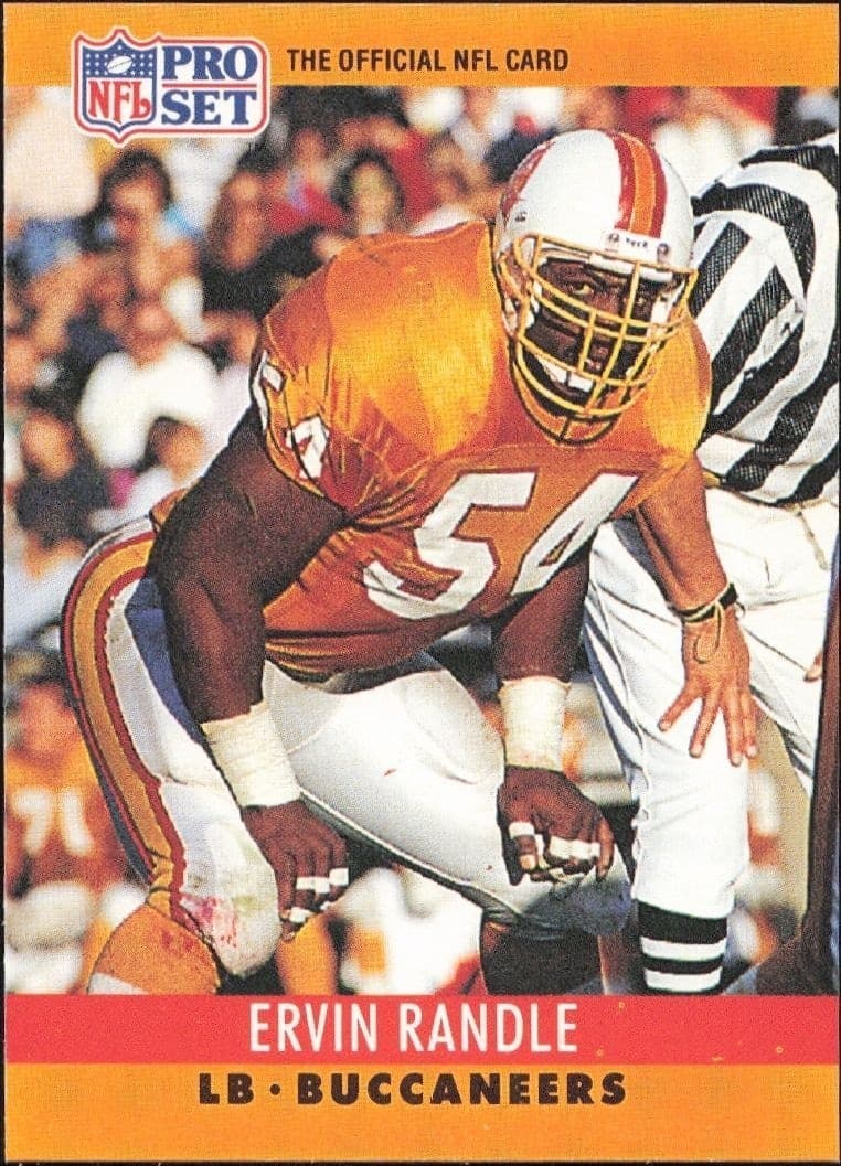 1990 Pro-Set Ervin Randle #315 trading card