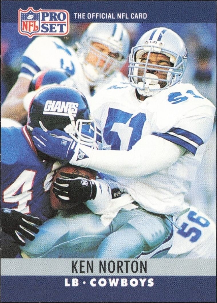 1990 Pro Set Ken Norton #84
