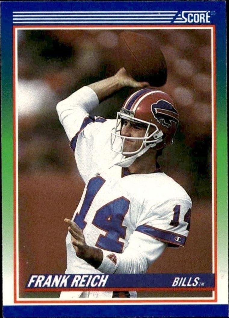 1990 Score Frank Reich #340 trading card