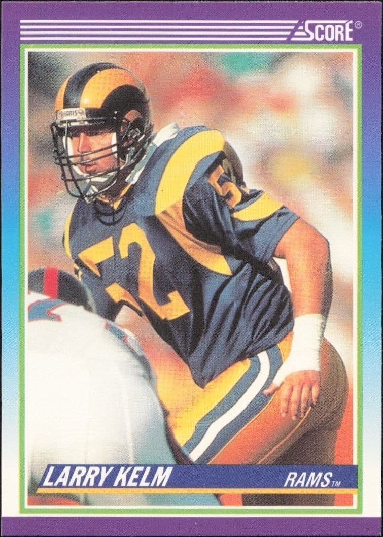 1990 Score Larry Kelm #503 trading card