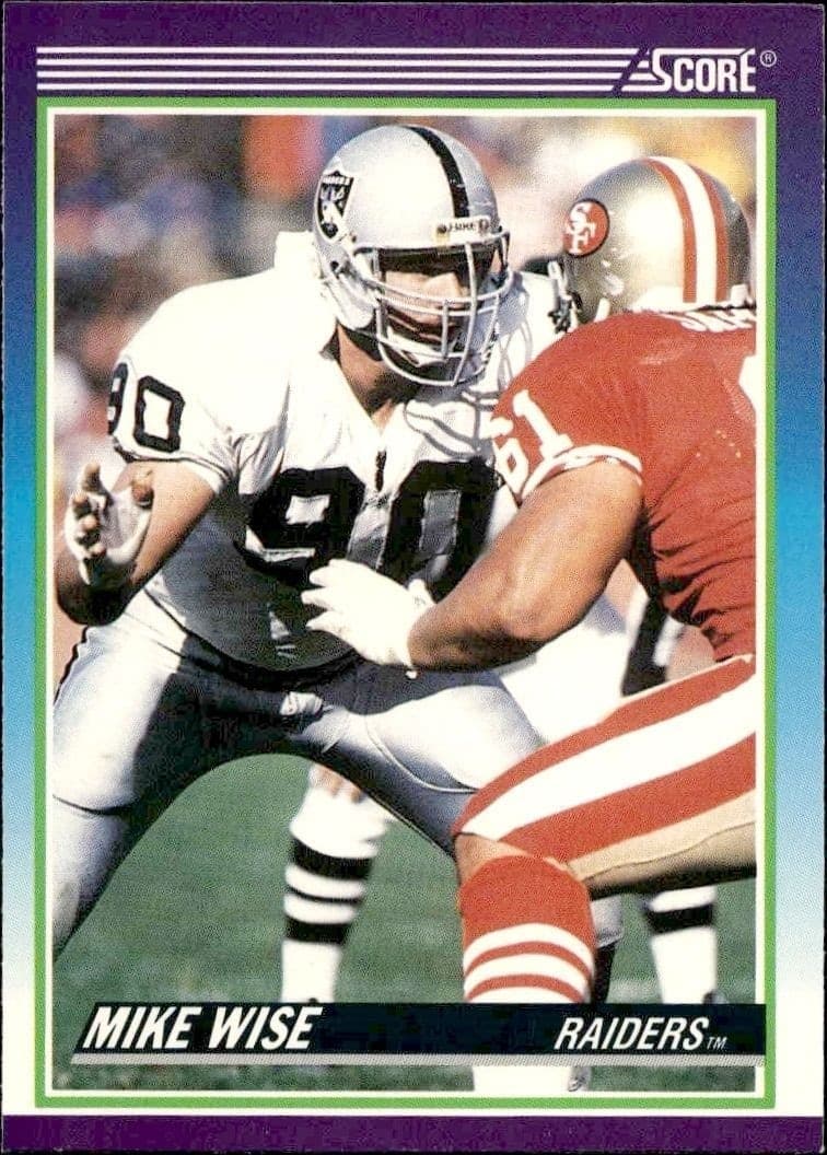 1990 Score Mike Wise #463 trading card