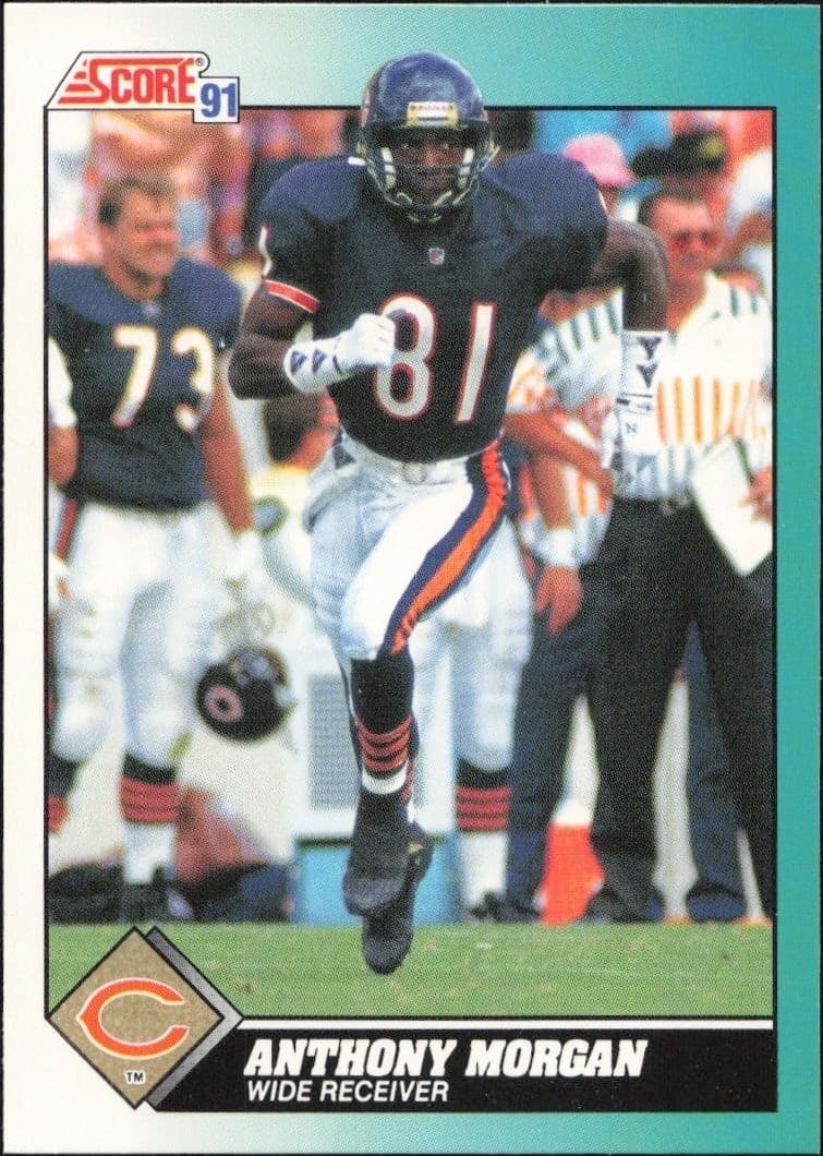1991 Score Supplemental Anthony Morgan #107T trading card