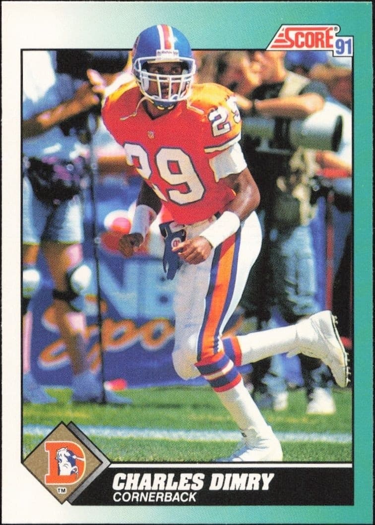1991 Score Supplemental Charles Dimry #36T trading card