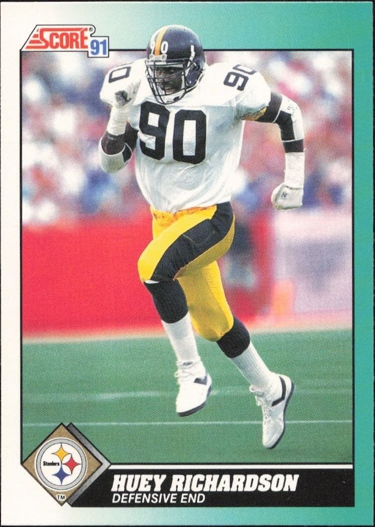 1991 Score Supplemental Huey Richardson #58T trading card