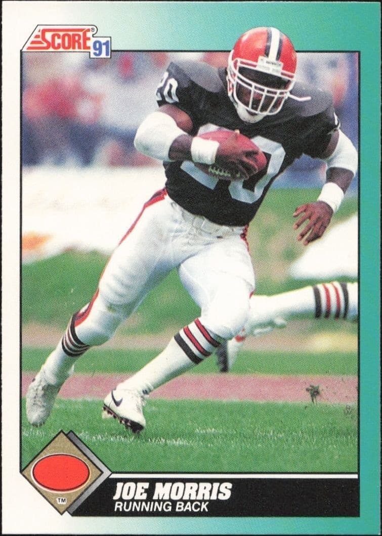1991 Score Supplemental Joe Morris #20T trading card