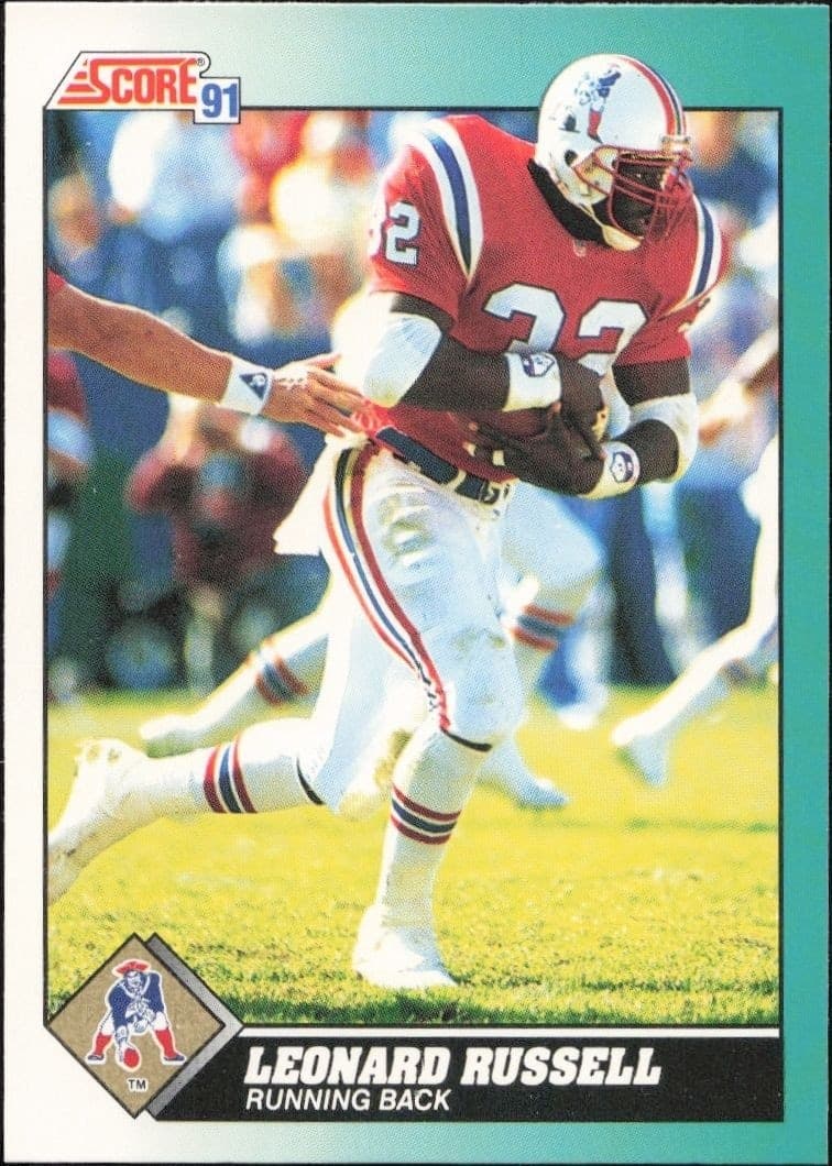 1991 Score Supplemental Leonard Russell #109T trading card