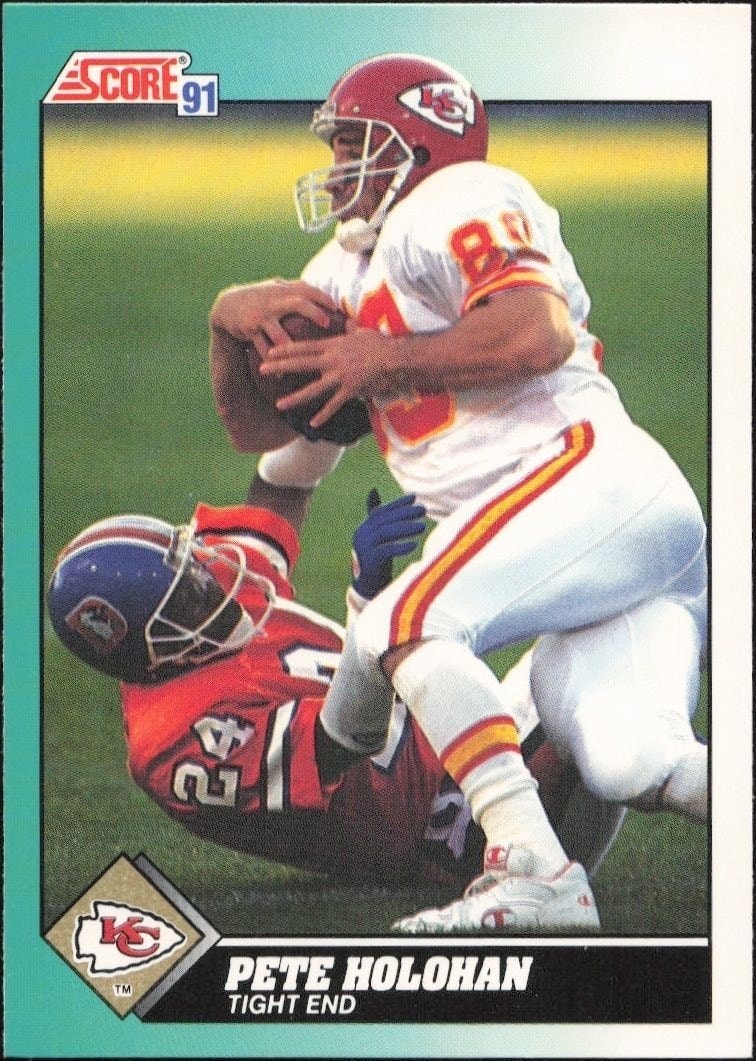 1991 Score Supplemental Pete Holohan #8T