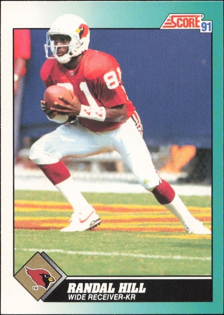 1991 Score Supplemental Randal Hill #102T trading card