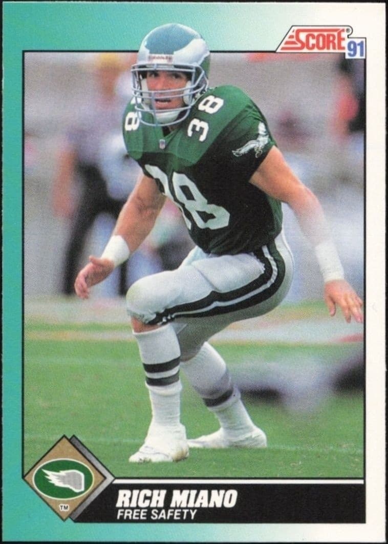 1991 Score Supplemental Rich Miano #25T trading card