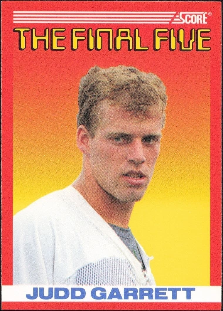 1990 Score Judd Garrett #B4 trading card