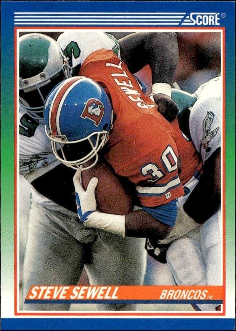 1990 Score Steve Sewell #417 trading card