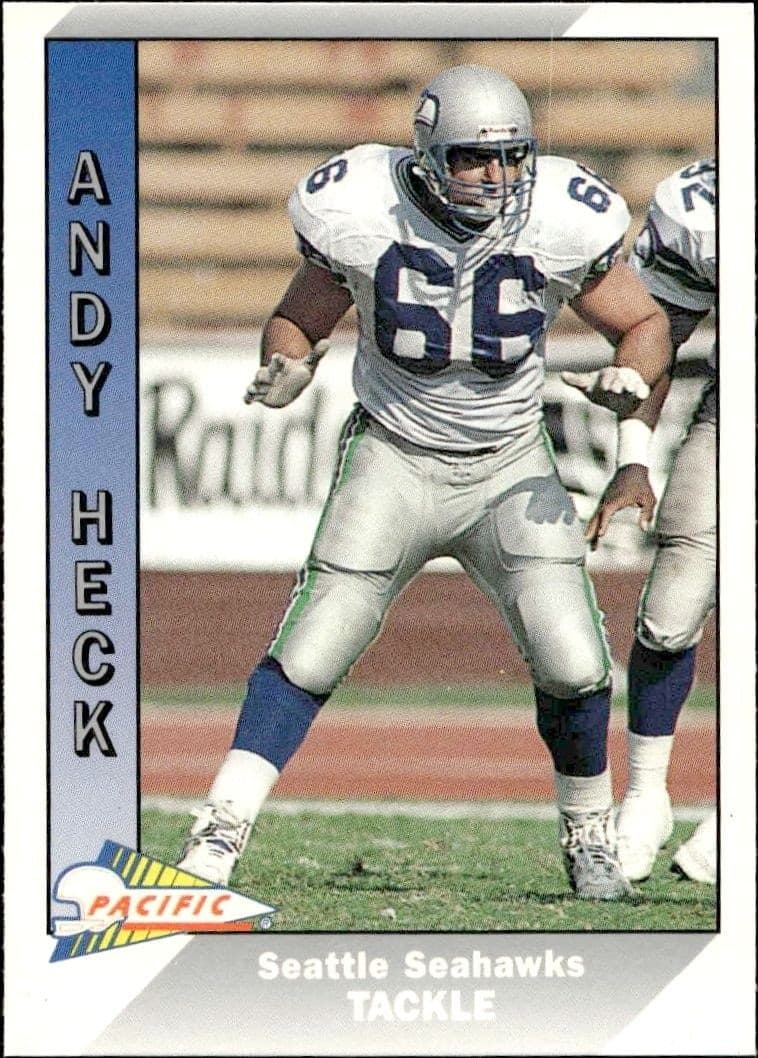 1994 Fleer Andy Heck #513 trading card