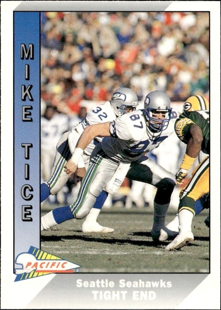 Derek Russell 1994 Fleer #141 Football Trading Card - Front 1994 Fleer Derek Russell #141 football trading card front