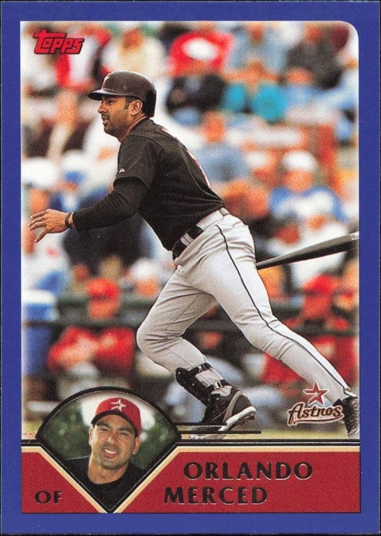 2003 Topps Series 1 Orlando Merced #54 trading card