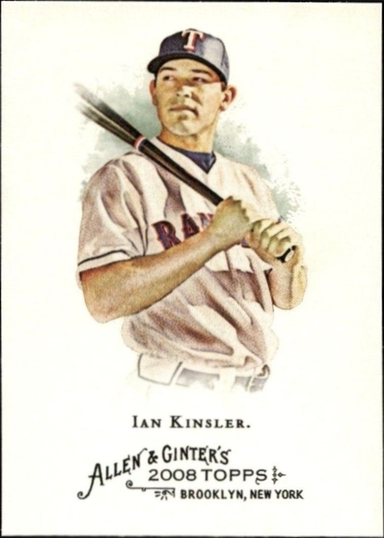 2008 Topps Allen & Ginter Ian Kinsler #9 trading card