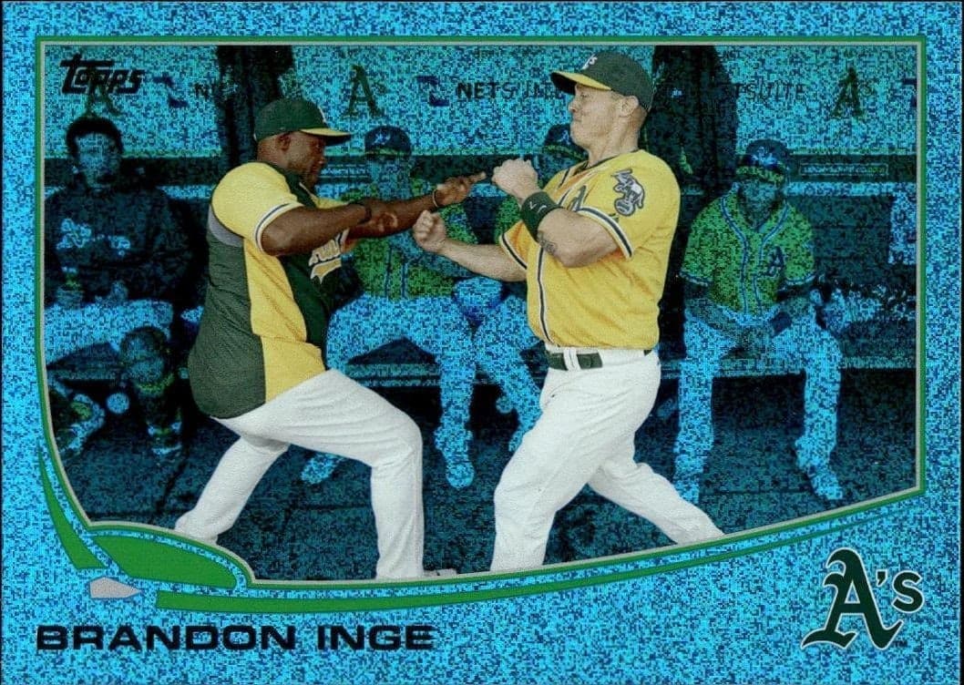 2013 Topps Series 1 Brandon Inge #76 trading card