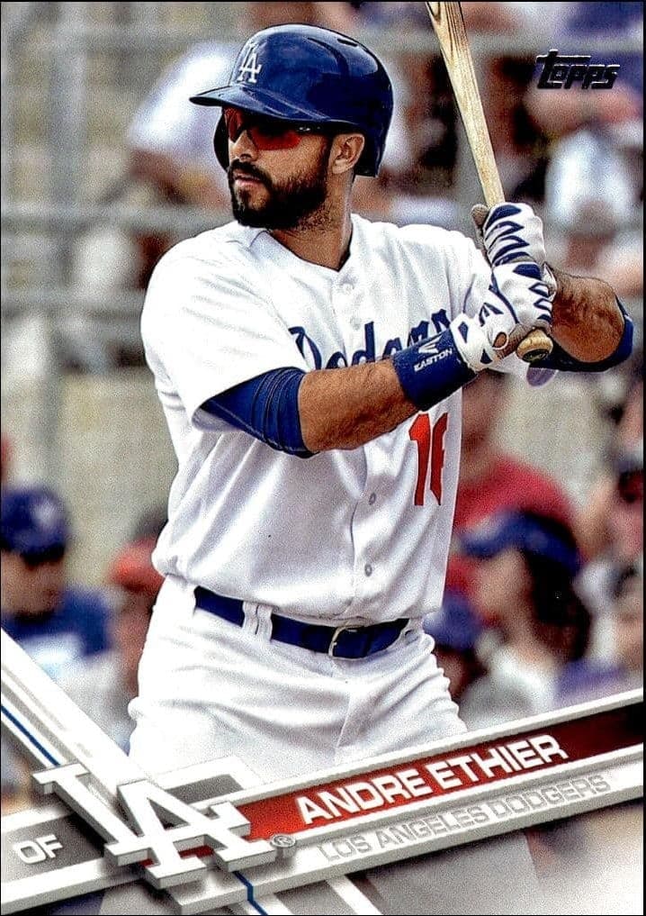 2017 Topps Series 1 Andre Ethier #76 trading card