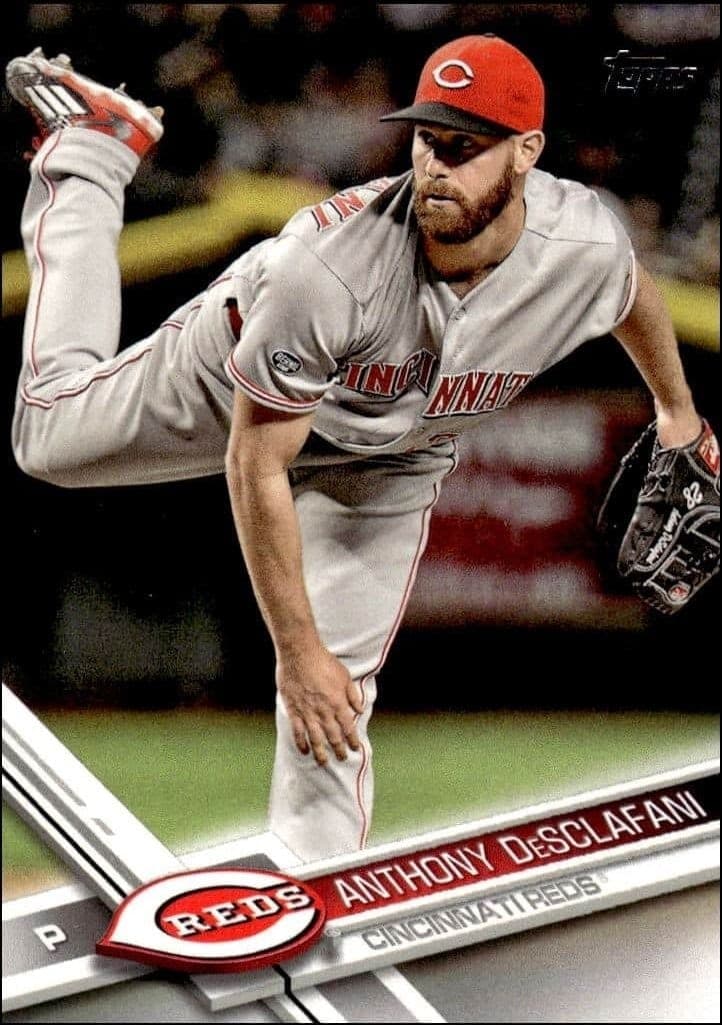 2017 Topps Series 1 Anthony Desclafani #297 trading card
