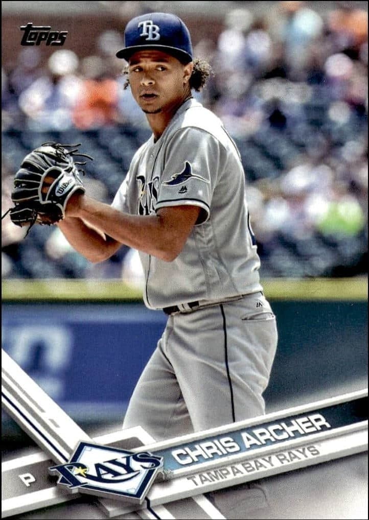 2017 Topps Series 1 Chris Archer #326 trading card