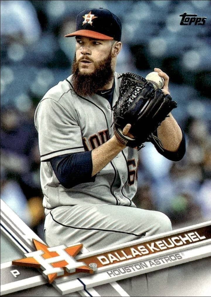 2017 Topps Series 1 Dallas Keuchel #275 trading card