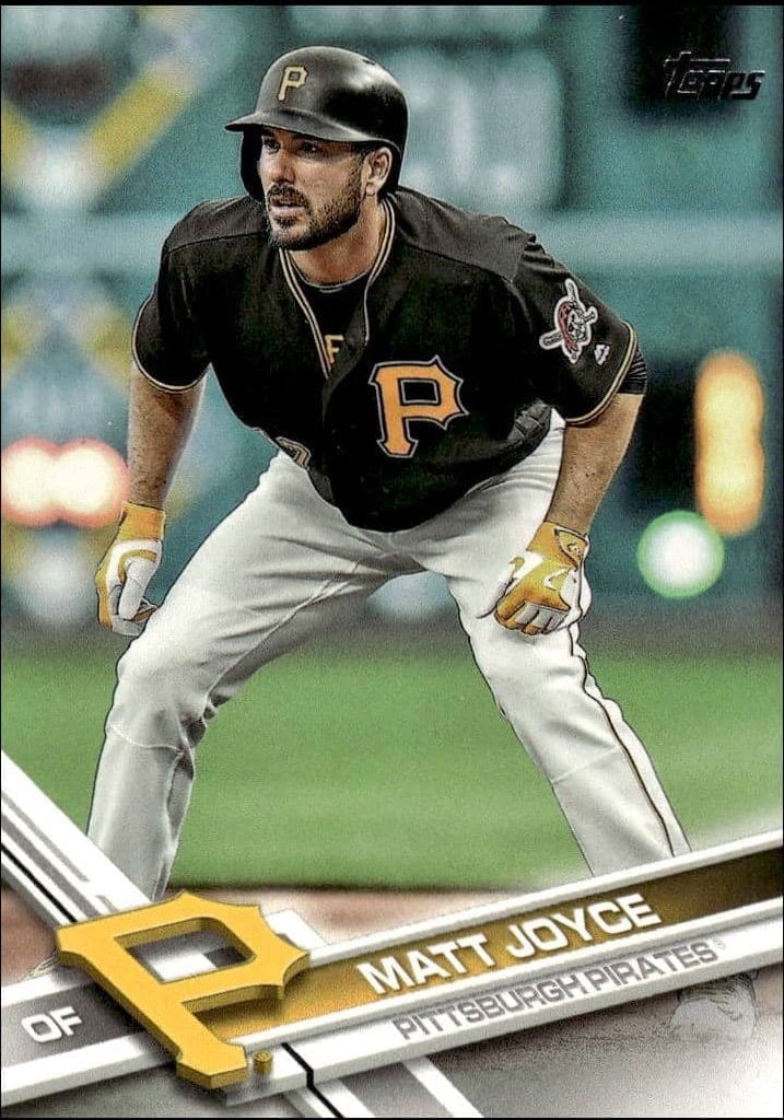 Matt Joyce 2017 Topps #93 Baseball Trading Card - Front 2017 Topps Matt Joyce #93 baseball trading card front