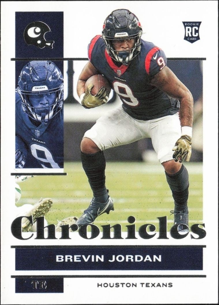 Brevin Jordan 2021 Panini Chronicles #37 Football Trading Card - Front 2021 Panini Chronicles Brevin Jordan #37 football trading card front