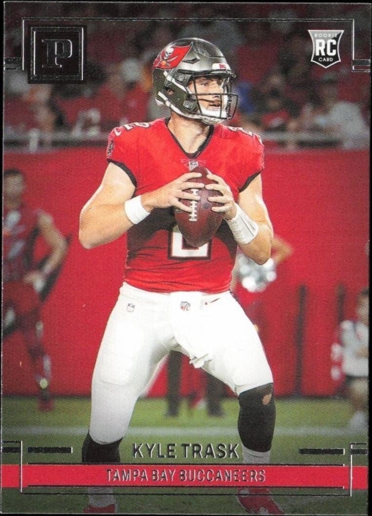 Kyle Trask 2021 Panini Chronicles #PA-7 Football Trading Card - Front 2021 Panini Chronicles Kyle Trask #PA-7 football trading card front