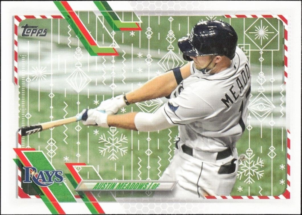 2021 Topps Holiday Austin Meadows #HW43 trading card