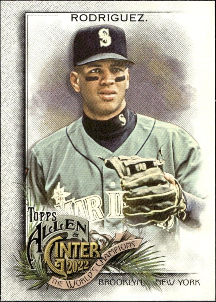 Alex Rodriguez 2022 Topps Allen & Ginter #106 Baseball Trading Card - Front 2022 Topps Allen & Ginter Alex Rodriguez #106 baseball trading card front