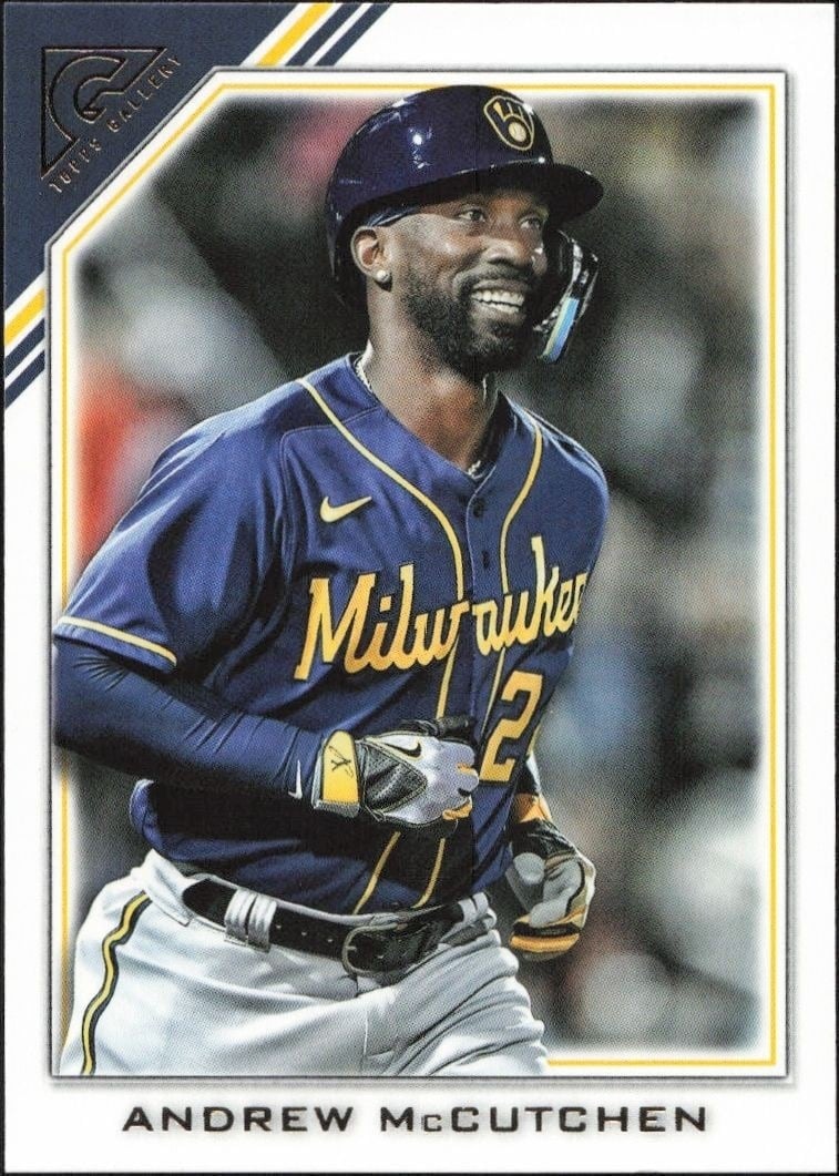 Andrew McCutchen 2022 Topps Gallery #175 Baseball Trading Card - Front 2022 Topps Gallery Andrew McCutchen #175 baseball trading card front