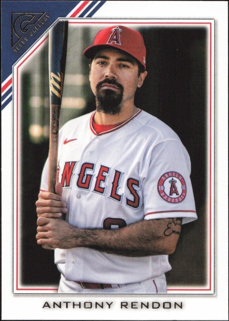 Anthony Rendon 2022 Topps Gallery #75 Baseball Trading Card - Front 2022 Topps Gallery Anthony Rendon #75 baseball trading card front