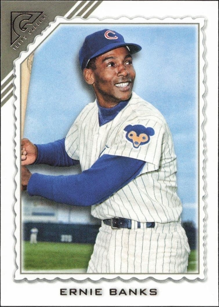 2022 Topps Gallery Ernie Banks #188 trading card