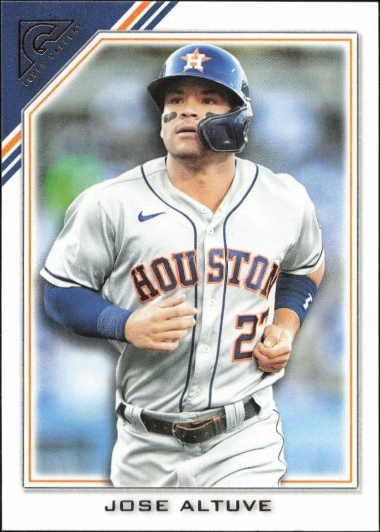2022 Topps Gallery Jose Altuve #59 trading card