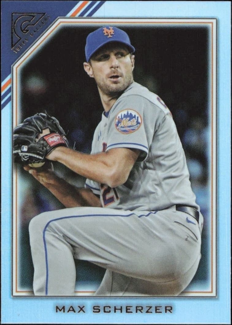 2022 Topps Gallery Max Scherzer #127 trading card