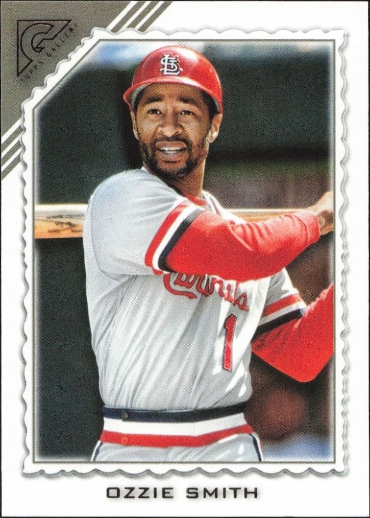 2022 Topps Gallery Ozzie Smith #154 trading card