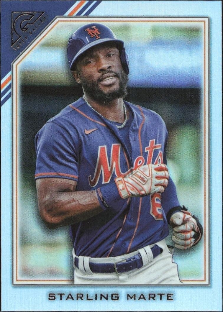 2022 Topps Gallery Starling Marte #120 trading card