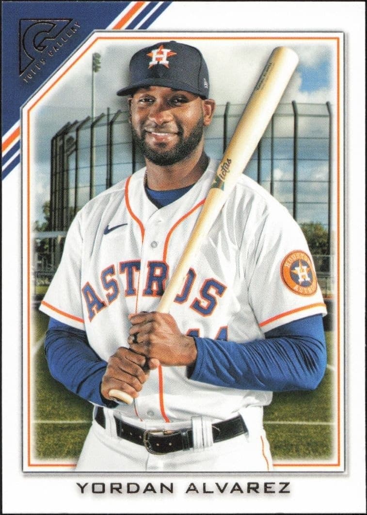 2022 Topps Gallery Yordan Alvarez #71 trading card