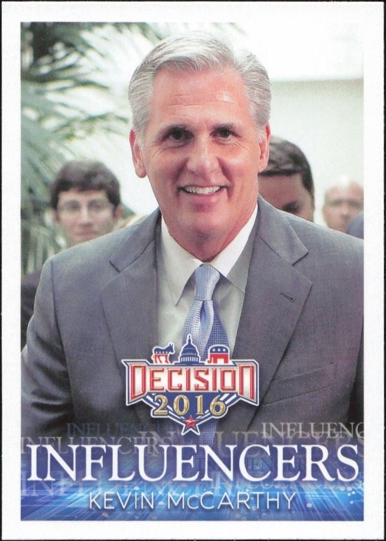 2016 Leaf Decision Kevin McCarthy #39 trading card
