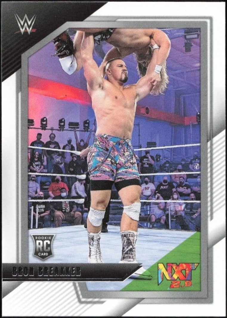 Bron Breakker 2022 Panini NXT 2.0 WWE #25 Wrestling Trading Card - Front 2022 Panini NXT 2.0 WWE Bron Breakker #25 wrestling trading card front